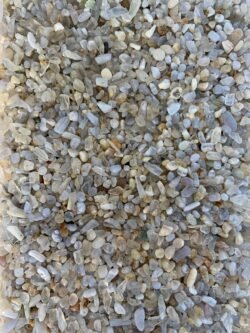 Graviers Chips de Calcédoine Bleu