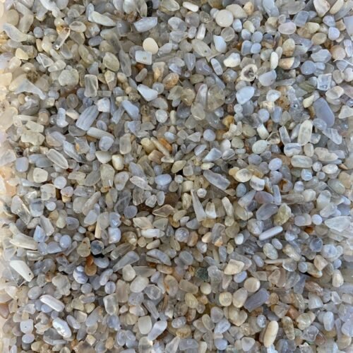 Graviers Chips de Calcédoine Bleu