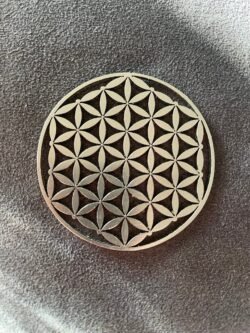 Plaque de Rechargement Fleur de Vie pour Pendule