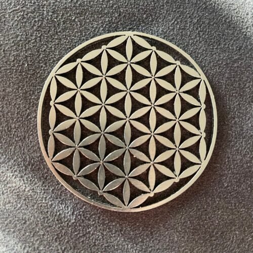 Plaque de Rechargement Fleur de Vie pour Pendule