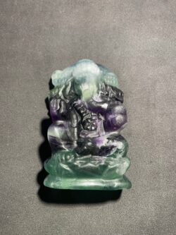 Ganesh en Fluorite