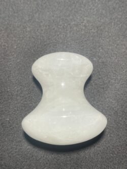 Champignon de Massage en Jade Blanc