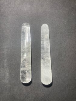 Bâton de Massage en Cristal de Roche