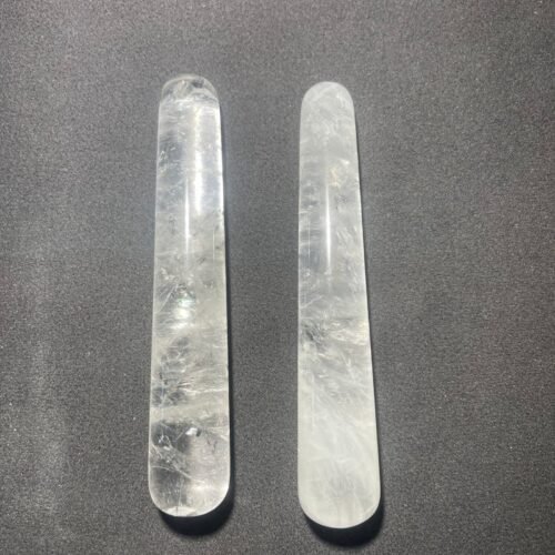 Bâton de Massage en Cristal de Roche