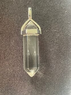 Double Pointe de Cristal de roche