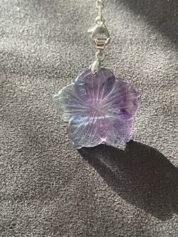 Hibiscus en Fluorite