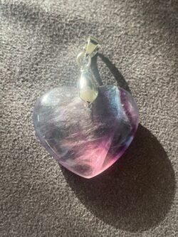 Coeur en Fluorite