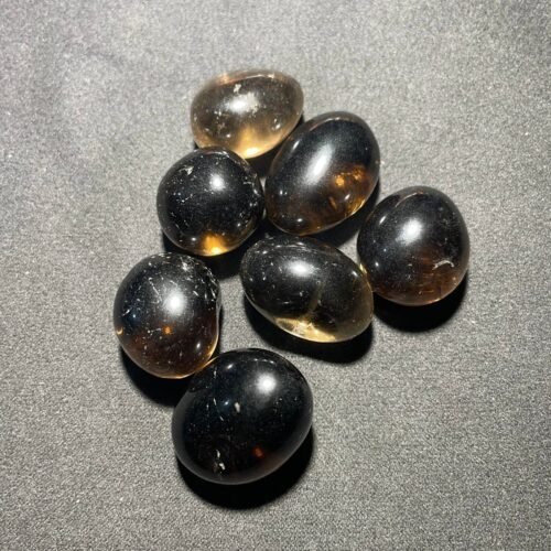 Galets de Quartz Fumé