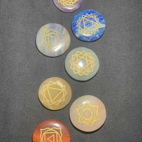 Lot de Pierres 7 Chakras