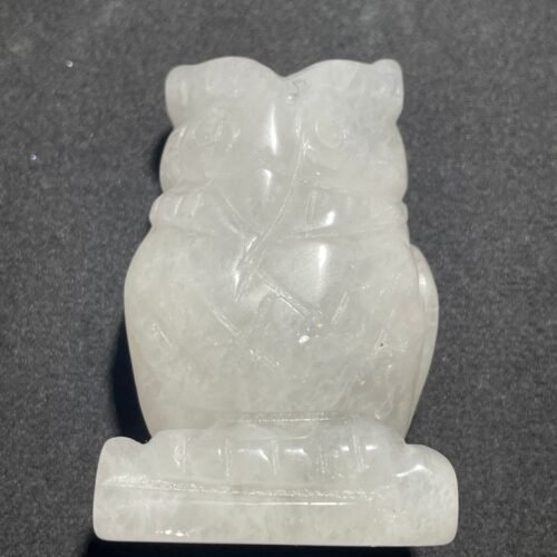 Hibou en Cristal de Roche
