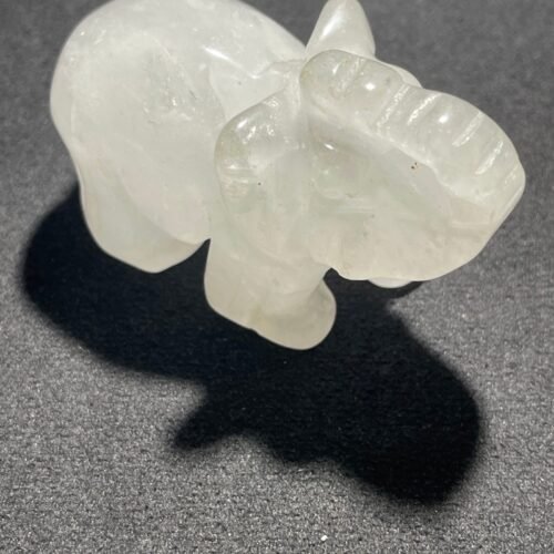 Éléphant en Cristal de Roche