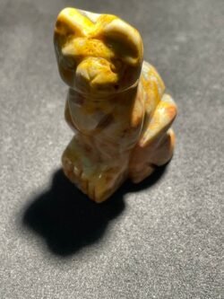 Chat en Jaspe Polychrome