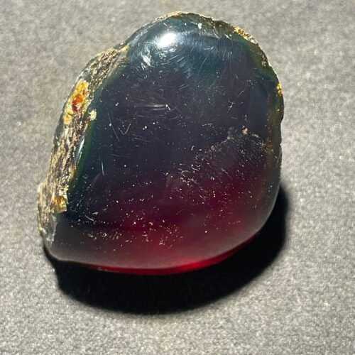 Ambre Bleu Brut de Sumatra