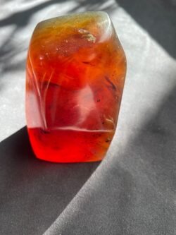 Forme Libre d Ambre Bleu