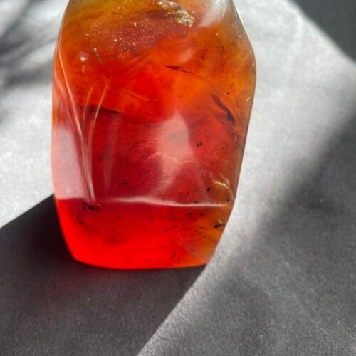 Forme Libre d Ambre Bleu