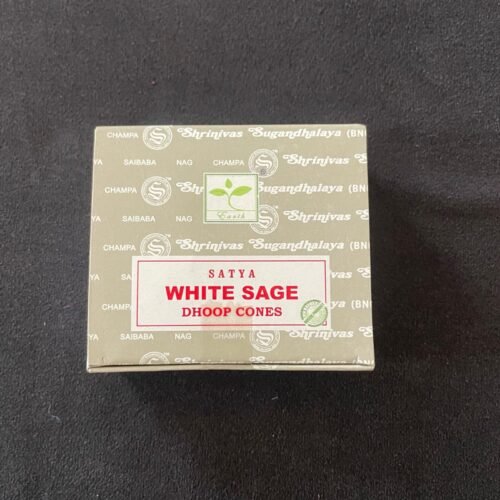 Cône d Encens de Sauge Blanche