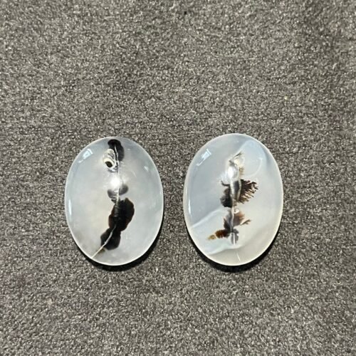 Agate de Java en Paire