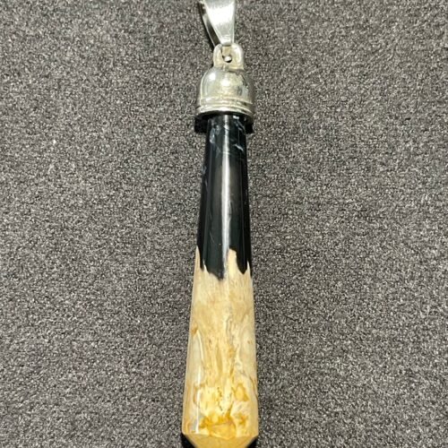 Pendentif Pendule en Racine de Palmier