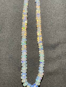 Fil de Perles d Opale Translucide