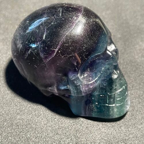 Crâne en Fluorite