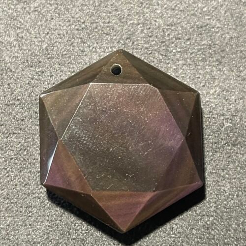 Sceau de Salomon en Obsidienne Œil Céleste