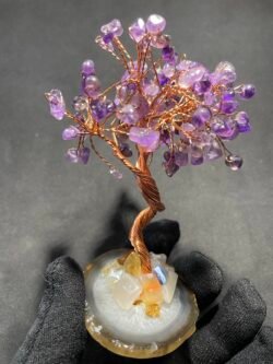 Arbre de Vie sur Plaque d Agate