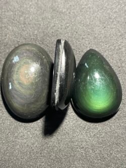 Obsidienne Œil Céleste Rainurée