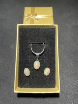 Parure Opale Welo Blanche