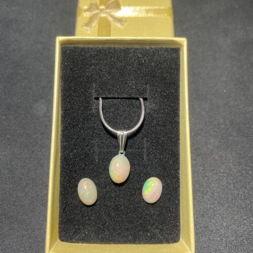 Parure Opale Welo Blanche