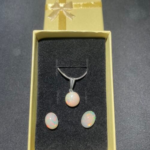 Parure Opale Welo Blanche