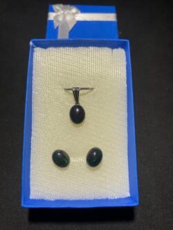 Parure Opale Welo Noire