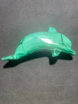 Dauphin en Malachite