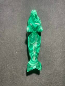 Dauphin en Malachite