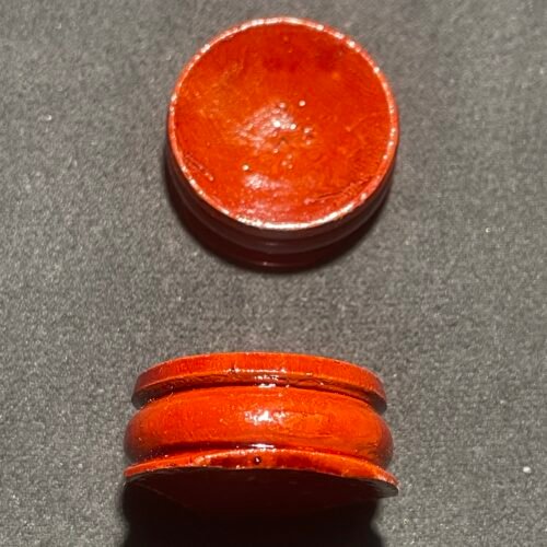 Support pour Sphère en Bois Vernis