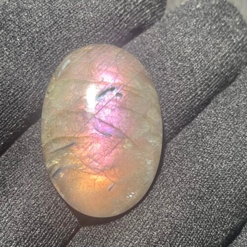 Labradorite Pourpre Orange