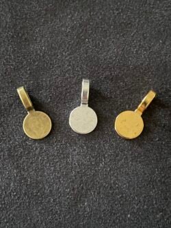 IMG_6839 Bélière a Coller en Acier Inoxydable