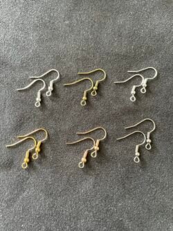 Pendant Boucles d Oreilles en Métal Argenté