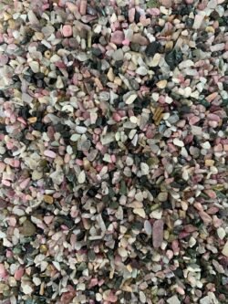 Graviers Chips de Tourmaline Multicolore