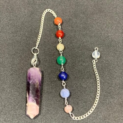 Pendule Pointe en Pierre Naturelle