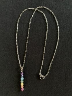 Collier 7 Chakras Luxe Argenté