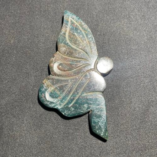 Elfe ou Fée en Jaspe Polychrome