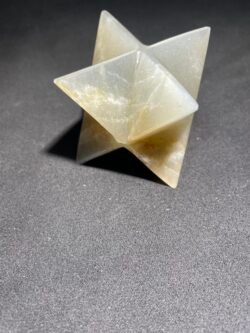 Merkaba en Pierre de Lune Grise