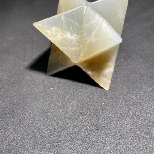 Merkaba en Pierre de Lune Grise