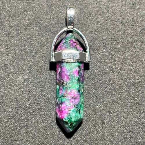 IMG_5739 Double Pointe en Rubis Zoïsite