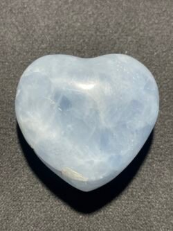 Coeur de Calcédoine Bleu