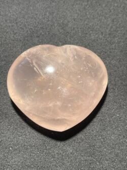 Coeur en Quartz Rose
