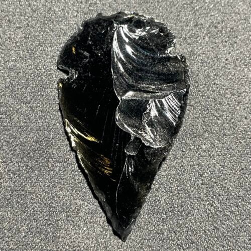 IMG_5844 Flèche en Obsidienne Noire
