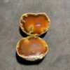 Agate Entière Coupée en Deux