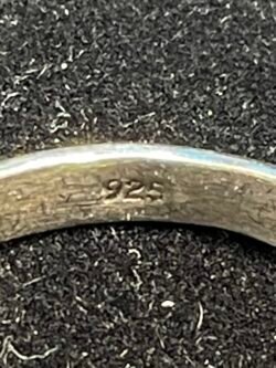 Bague Argent en Œil de Tigre