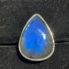 Bague Argent en Labradorite Bleu